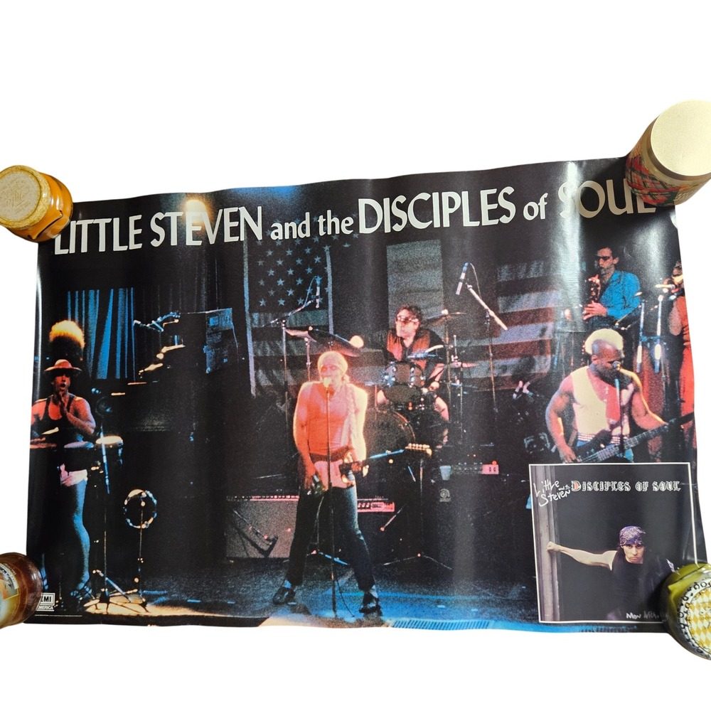 Little Steven & The Disciples Of Soul Men Without Women 1982 Promo Poster 24x36‎